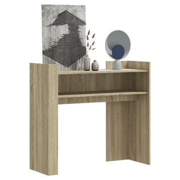 vidaXL Wandtafel 100x35x90 cm bewerkt hout sonoma, Verzenden, Nieuw
