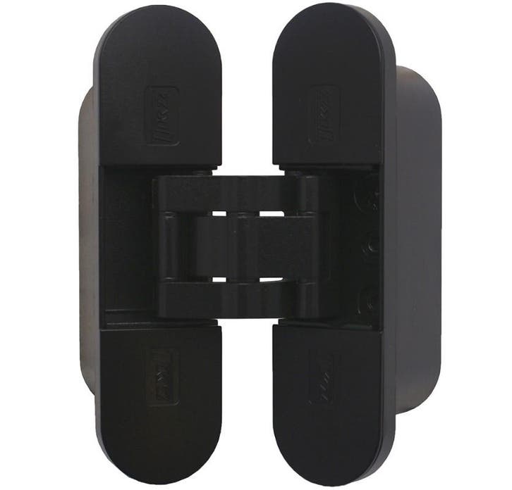 Onzichtbaar scharnier 3D verstelbaar 111x29mm zamak zwart, Bricolage & Construction, Quincaillerie & Fixations