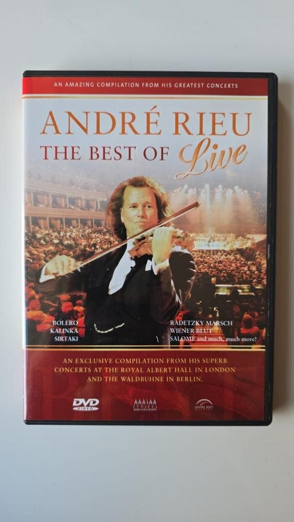 ANDRÉ RIEU THE BEST OF LIVE (DVD), CD & DVD, DVD | Autres DVD