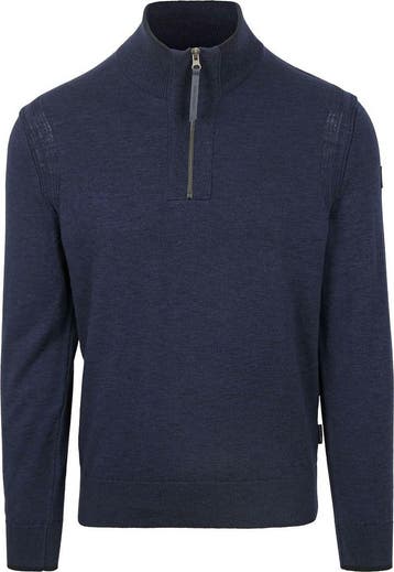 State Of Art Half Zip Trui Navy maat Maat 48/50 (M) Heren, State of Art, Nieuw, Verzenden, Maat 48/50 (M)