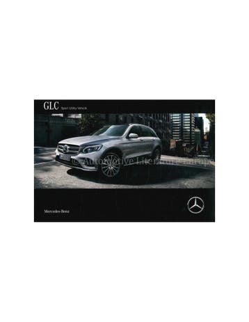 2015 MERCEDES BENZ GLC KLASSE BROCHURE NEDERLANDS