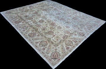 Afghan Art Deco Ziegler – nettoyé - noué à la main - laine -, Nieuw