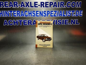 Vraagbaak Opel Rekord E van 1977 - 1982, benzine en diesel., Verzenden