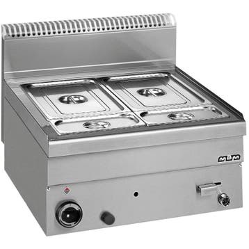 Bain-Marie | MINIMA 600 | Gas | 5kW | Aftapkraan | Piëzo, Verzenden, Nieuw in verpakking