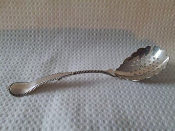 Moule - Ancien shaker en argent, daté de 1888, poignée, Antiquités & Art