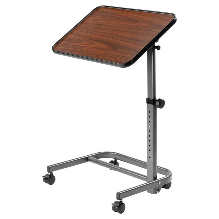 MultiMotion opvouwbare bedtafel op wielen - Walnoot, Divers, Matériel Infirmier, Enlèvement ou Envoi