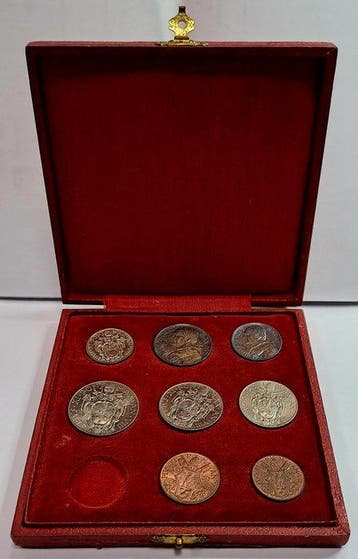 Vaticaan. Pio XI. vari valori 1929 (Zonder minimumprijs)