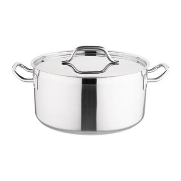 Kookpan | RVS/Aluminium | 12L | Div. Warmtebronnen | Incl., Verzenden, Nieuw in verpakking
