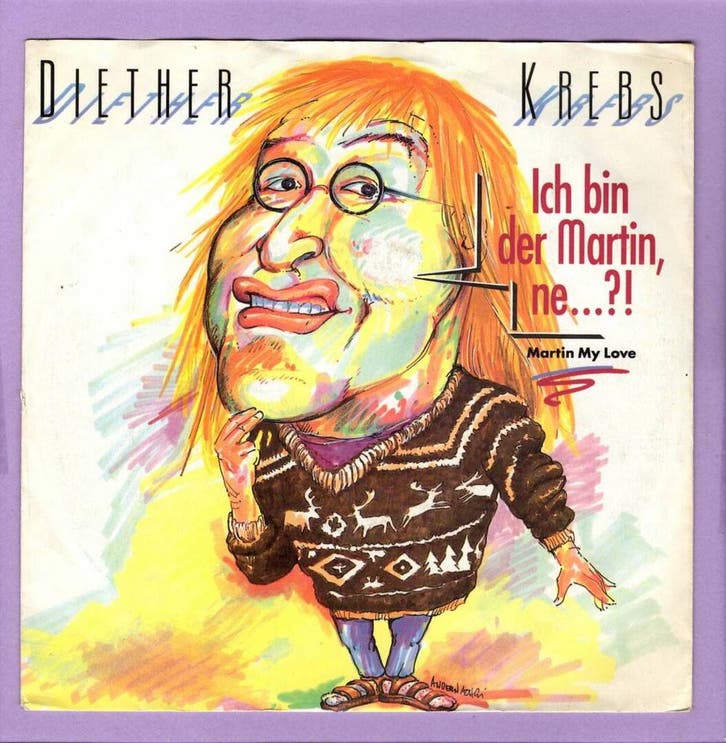 Diether Krebs + Gundula – Ich Bin Der Martin, Ne...?! / Mart, Cd's en Dvd's, Vinyl Singles, Ophalen of Verzenden
