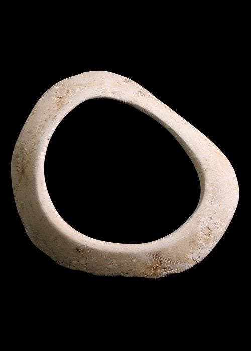 Sumerisch Shell Bangle (Zonder minimumprijs), Antiquités & Art, Antiquités | Autres Antiquités