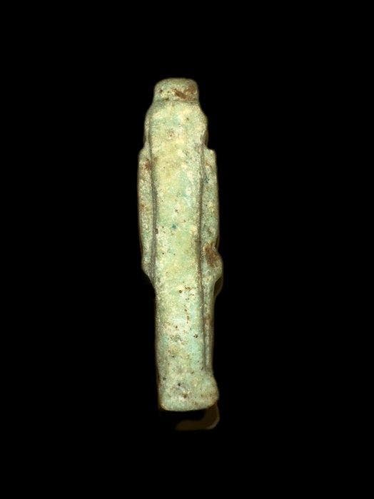 Égypte ancienne Faience Amulet - 4.9 cm (Sans prix de, Antiek en Kunst, Antiek | Overige Antiek