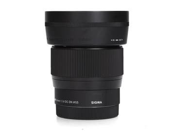 Sigma 56mm f/1.4 DC DN Contemporary - Canon EF-M, Ophalen of Verzenden, Zo goed als nieuw