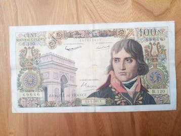 Frankrijk. - 18 banknotes - various dates (Zonder