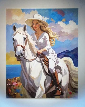 Yuri Denissov - Mademoiselle cavalier. Variante