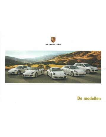 2014 PORSCHE PROGRAMMA BROCHURE NEDERLANDS
