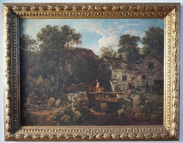 John Joseph Hughes (1820-1909) - Near Bala, Wales - cm
