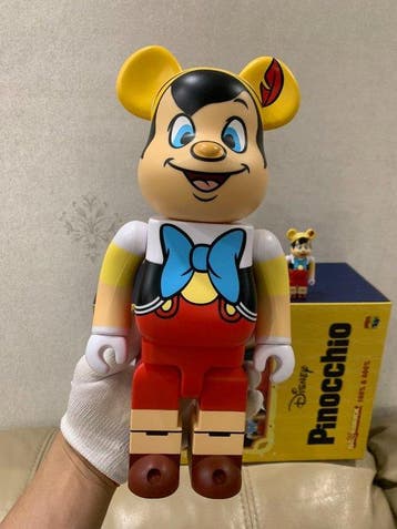 Medicom Toy - BE@RBRICK Pinocchio 100% & 400% Set