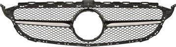 Grille | geschikt voor Mercedes-Benz C-Klasse W205 | Chroom/, Auto-onderdelen, Verzenden, Nieuw, Mercedes-Benz