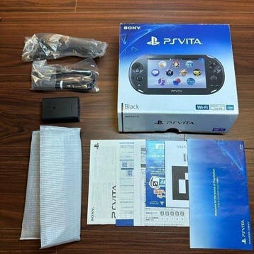 Sony - PS Vita - Sony PS Vita PCH-2000 Black Console Boxed