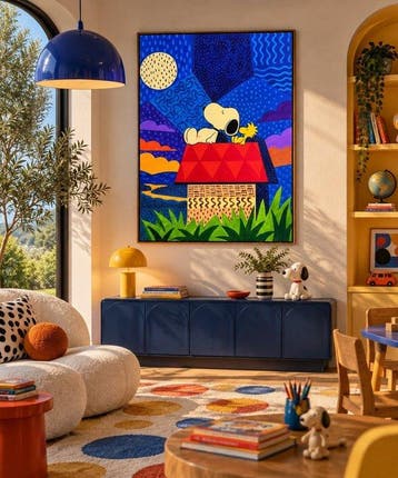 Adri Q - XL - El descanso de Snoopy y Woodstock