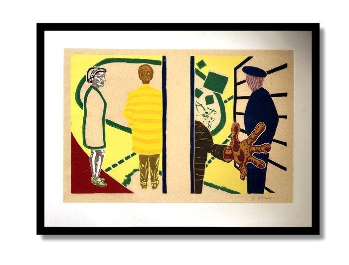 Roger Raveel (1921-2013) - Een moeilijke relatie, Antiquités & Art, Art | Peinture | Moderne