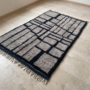 Tapis berbère - Tapis traditionnel marocain - Tapis - 230 cm