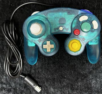 Nintendo GameCube Controller Crystal Blauw Transparant NGC, Verzenden, Nieuw