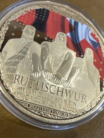Wereld. Medal ND Ultragigant Rütlischwur - 376g (Zonder