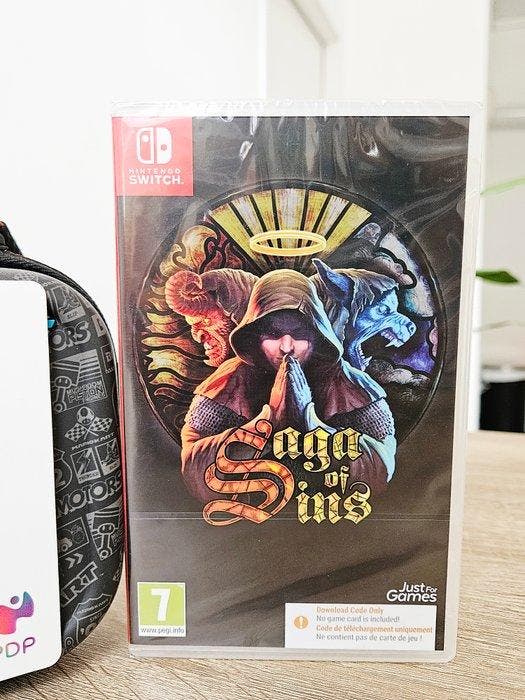 Nintendo - Switch - Super Mario Kart NSW + Saga Of Sins +, Consoles de jeu & Jeux vidéo, Consoles de jeu | Accessoires Autre