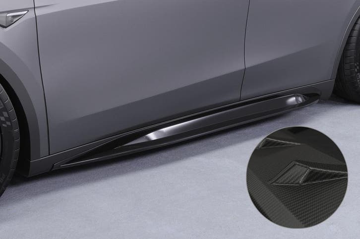 Zijskirts voor Tesla Model Y SS545-M, Auto-onderdelen, Carrosserie, Nieuw, Verzenden