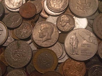 Wereld. Large lot of World Coins, 1800 to présent. (Zonder
