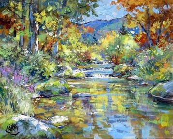 Carvin - Rivière dautomne, Antiek en Kunst