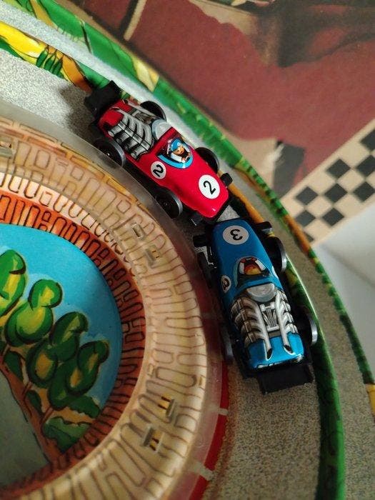 Technofix - Blikken speelgoed - Super Speedway - 1970s -, Antiquités & Art, Antiquités | Jouets