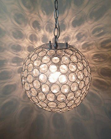 Lustre - Lustre en cristal luxueux - Ø 30 cm - Métal,