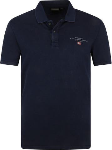 Napapijri Polo Elbas Navy Blauw maat Maat 52/54 (L) Heren, Kleding | Heren, Polo's, Maat 52/54 (L), Nieuw, Napapijri, Verzenden