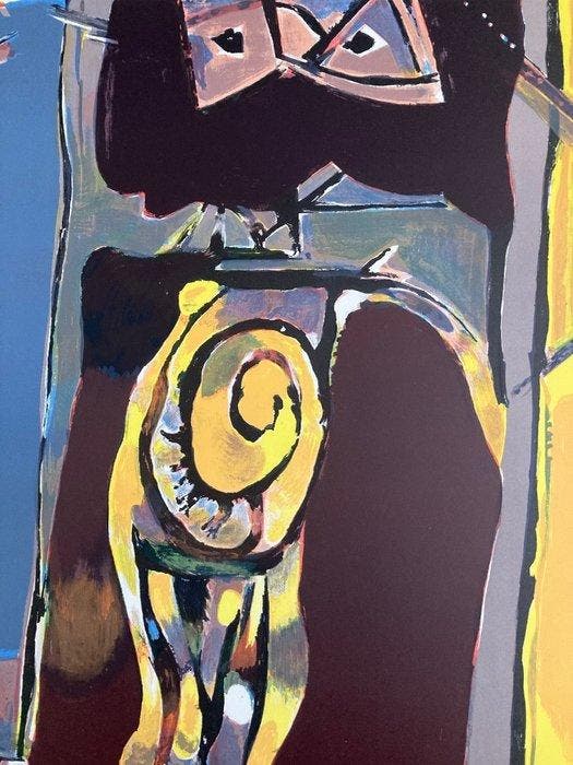 Endre Nemes (1909-1985) - Abstraction III, Antiek en Kunst, Antiek | Overige Antiek