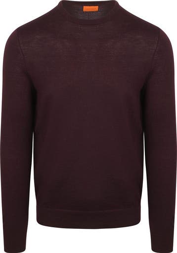 Suitable Merino Pullover Bordeaux maat Maat 52/54 (L) Heren, Verzenden