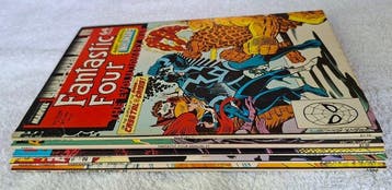 Fantastic Four Annuals 21, 23, 25, 26, 27. - Squarebound, Nieuw