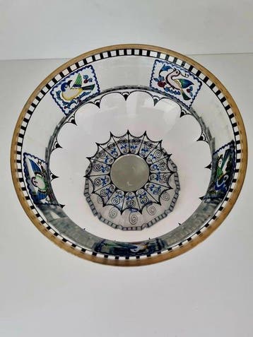 Glasfachschule Steinschönau - Bol sur pied - Verre - Edel -
