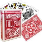 Tally-Ho Fan Rood Speelkaarten Kaartspel Pokerkaarten, Verzamelen, Verzenden, Nieuw