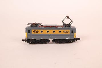 Minitrix N - 2069 - Locomotive électrique (1) - 1127 gris, Nieuw