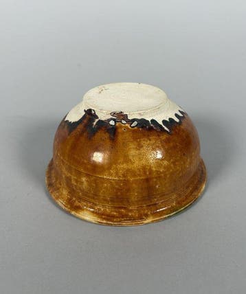 Oud Chinees - Tang-dynastie, Sancai geglazuurd Vaas - 13 cm