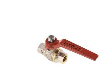 Rp 1/4 pouce Silicone Free 2-Way Brass Ball Valve, Verzenden