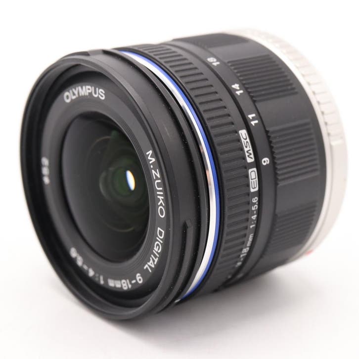 Olympus MFT 9-18mm F/4.0-5.6 zwart ED M.Zuiko Digital |, Audio, Tv en Foto, Foto | Lenzen en Objectieven, Zo goed als nieuw, Verzenden