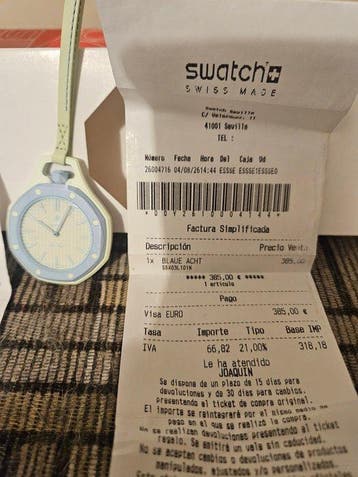Swatch - Swatch × Audemars Piguet BLAUE ACHT - Sans prix de, Nieuw