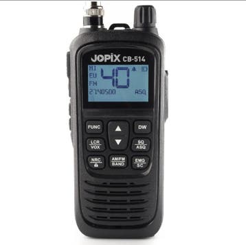 Jopix CB514 27mc portofoon met mobiele adapter, Met broekklem, Nieuw, Ophalen of Verzenden, Portofoon of Walkie-talkie