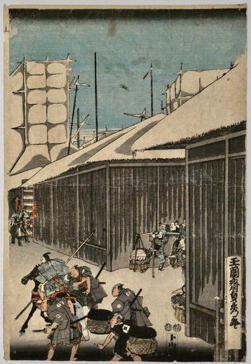 Utagawa Sadahide /  (1807–1878) De zevenenveertig ronin