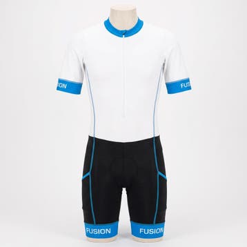 FUSION SPEED SUIT SUBLI BAND Trisuit Wit / Zwart / Blauw, Ophalen of Verzenden, Nieuw