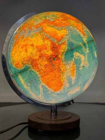 Terrestrial table globe - Mappe Monde - 1960-1970, Antiquités & Art