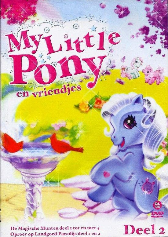 Kinder my little pony en vriendjes deel 2 (dvd tweedehands, Cd's en Dvd's, Dvd's | Actie, Ophalen of Verzenden